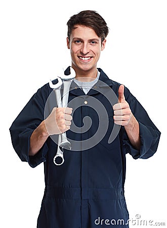 Car mechanic. Stock Photo