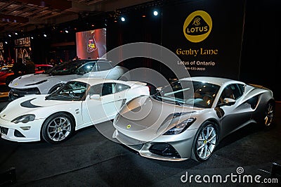 Car presented at Canadian International AutoShow 2024 Editorial Stock Photo