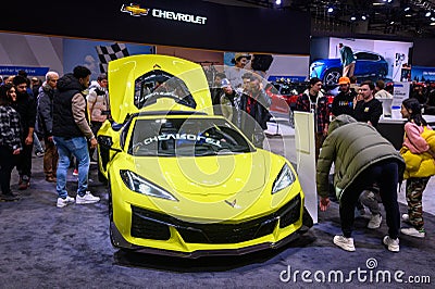 Car presented at Canadian International AutoShow 2024 Editorial Stock Photo