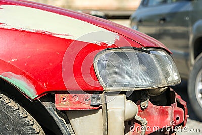 Car repair Stock Photo