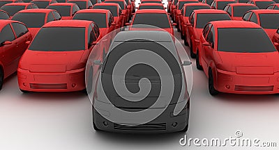 Car reseller Stock Photo