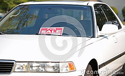 Car For Sale Stock Photo