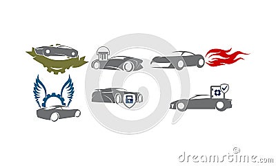 Car Service Logo Vector Illustration