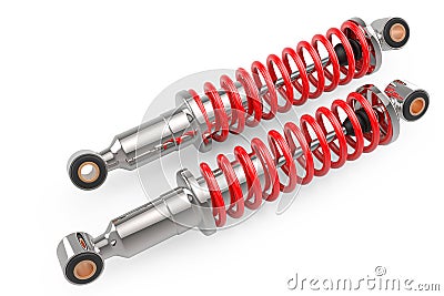 Car shock absorbers Stock Photo