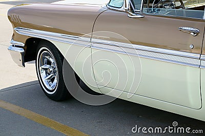 1958 Car Show Chevy Editorial Stock Photo