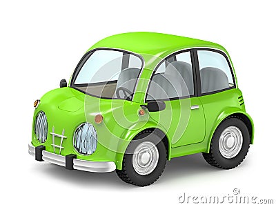 Car small cartoon Cartoon Illustration