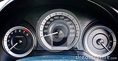 Car speed meter 1 Stock Photo