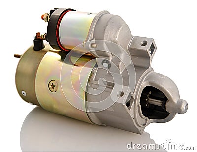 Car starter Stock Photo