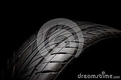 Car tire Stock Photo