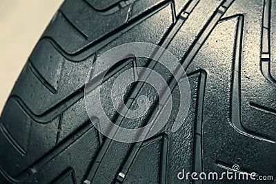 Car tire texture rape plan. tread pattern Stock Photo