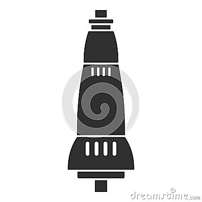 Car transmission box icon, simple style Vector Illustration