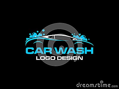 Car wash logo vector inspiration Vector Illustration