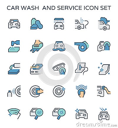 Car wash icon Vector Illustration