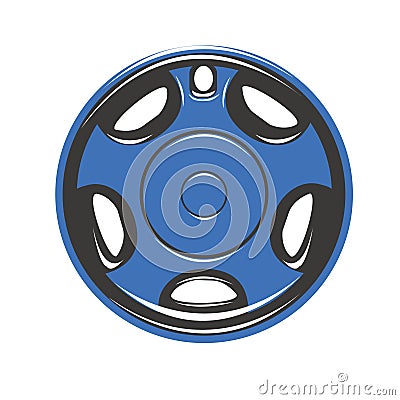 Car wheel covers Stock Photo