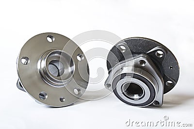 automotive wheel hub Stock Photo