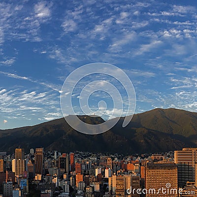 Caracas view Editorial Stock Photo