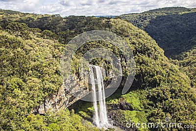 Caracol falls - Canela/RS - Brazil Stock Photo
