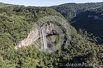 Caracol falls - Canela/RS - Brazil Stock Photo