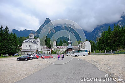 Caraiman Monastery Editorial Stock Photo