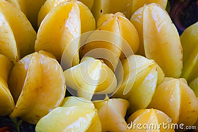 Carambola fruit Stock Photo