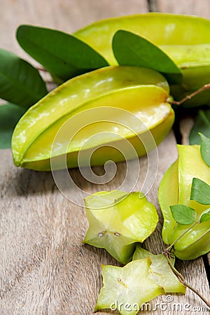 Carambola (Star Fruit) Stock Photo