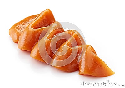 Caramel cream Stock Photo