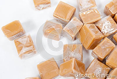 Caramels Stock Photo