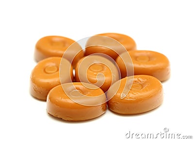 Caramels Stock Photo
