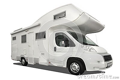 Caravan car Stock Photo