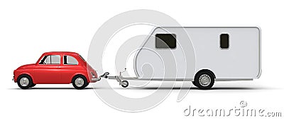 Caravan Stock Photo