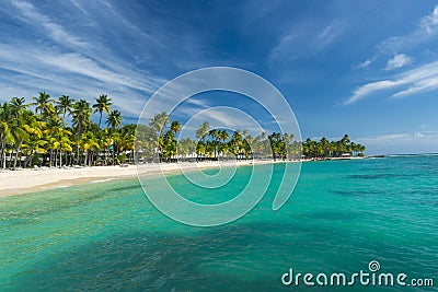 Caravelle beach Stock Photo