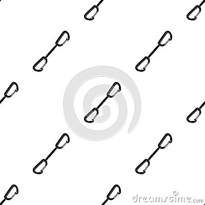Carbines in a bunch.Mountaineering single icon in black style vector symbol stock illustration web. Vector Illustration