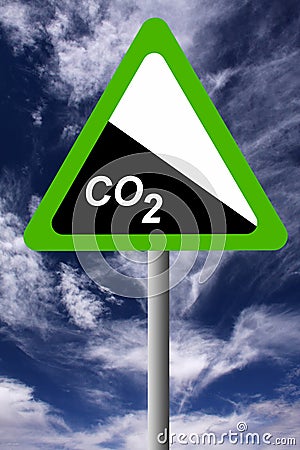 Carbon dioxide Stock Photo