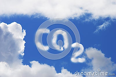 Carbon Dioxide Symbol Stock Photo