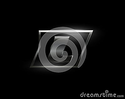 Carbon speed Letter L logo, dark matte metal carbon texture. Drive dynamic steel letter, turbo bold italic chrome Vector Illustration