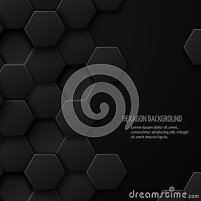 Carbon technology vector abstract background with Vector Illustration