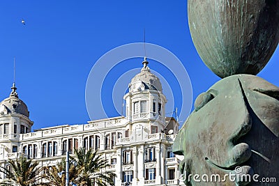 The Carbonell house in Alicante Stock Photo