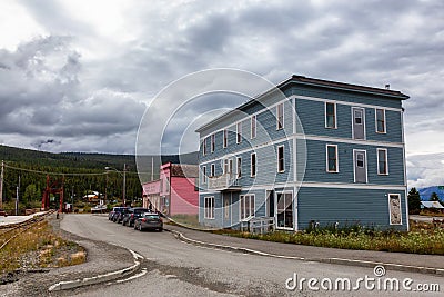 Carcross, Yukon, Canada Editorial Stock Photo