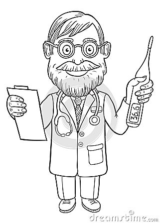 Carácter Del Doctor Foto de archivo - Imagen: 54485375