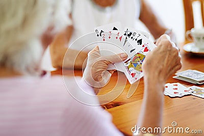 Card game Stock Photo