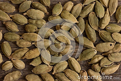 Cardamom pods Stock Photo