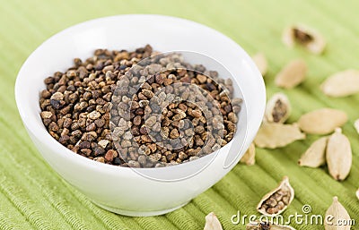 Cardamom Seeds Stock Photo