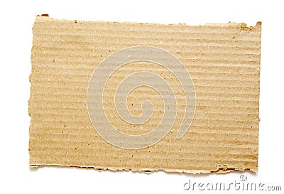 Cardboard Stock Photo