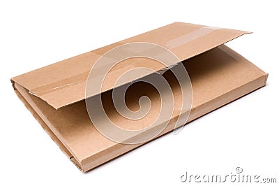 Cardboard book mailer Stock Photo