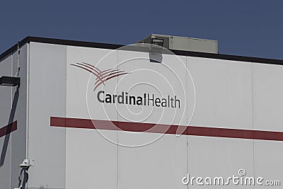 Cardinal Health warehouse. Cardinal Health distributes pharmaceuticals and medical products Editorial Stock Photo