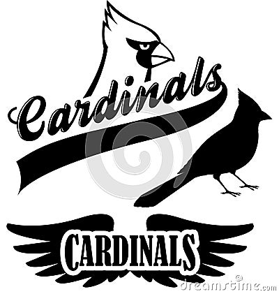 Cardinal Team Mascot/eps Vector Illustration