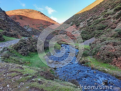 Carding Mill Valley, Shropshire Stock Photo