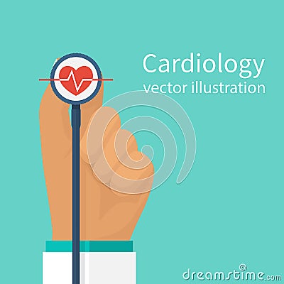 Cardiologist doctor vector Vector Illustration