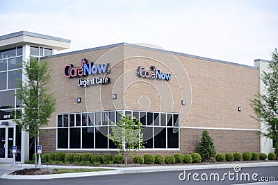 Care Now Urgent Care, Murfreesboro, TN Editorial Stock Photo