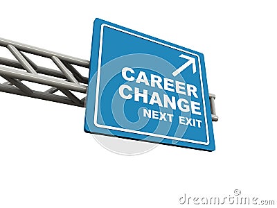 Career change Stock Photo